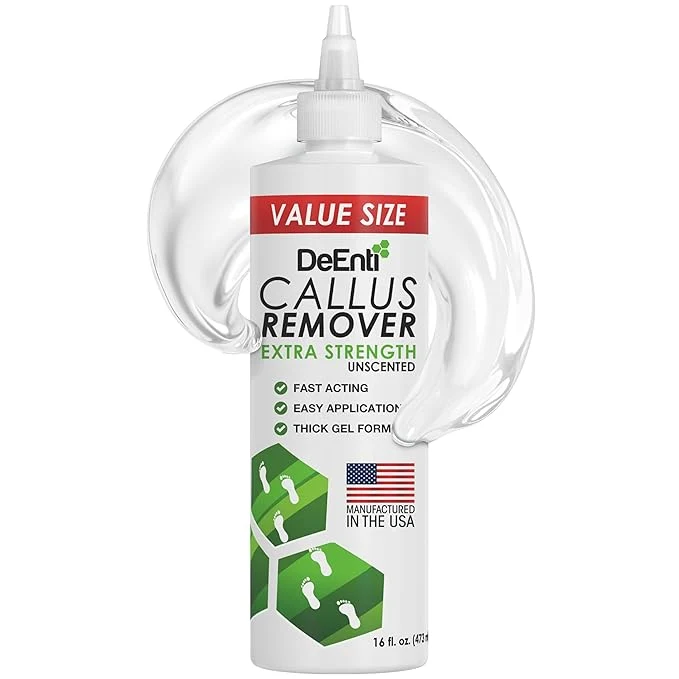 Sustainable DeEnti Callus Remover for Feet Extra Strength Foot Callus Remover Gel Smooth