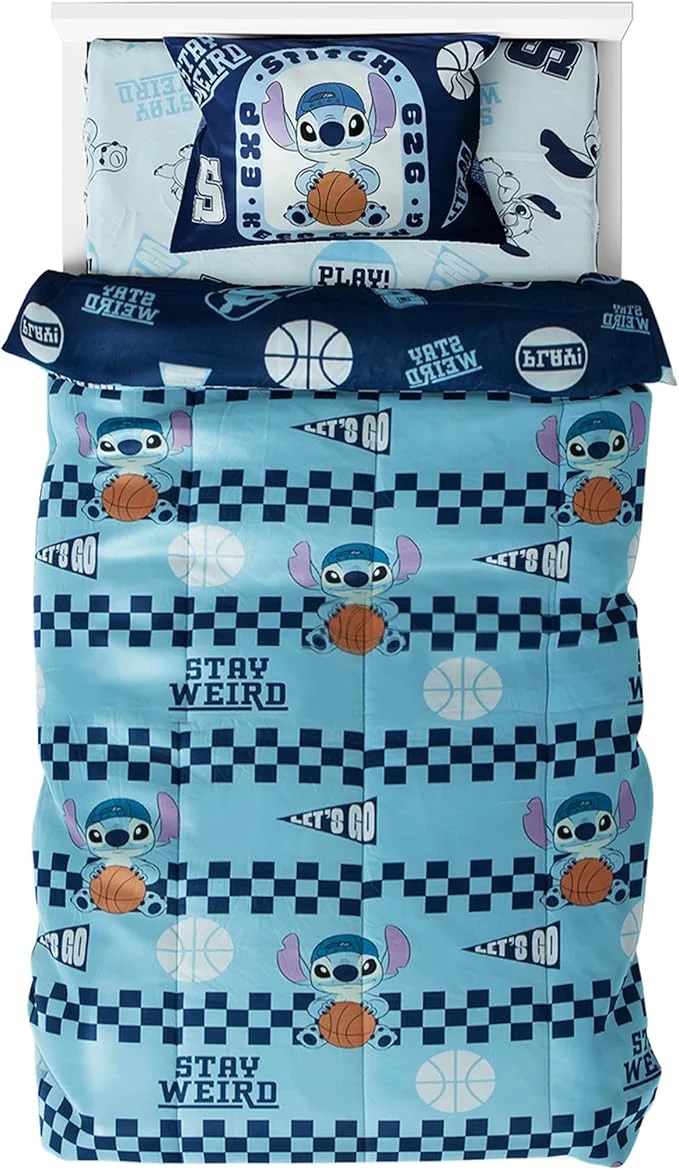 Exclusive Northwest Disney Lilo amp Stitch Twin Comforter Set Reversible Design Ultra Soft Fade Resistant Microfiber Kids Bedding Set ly Licensed Reversible Design Ultra Soft Fade Resistant Microfiber Kids Bedding ly Licensed Stylish