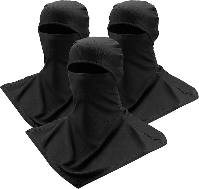 Detailed SATINIOR 3 Piece Balaclava Face Cover Sun Protection Neck Cover Summer Trusted