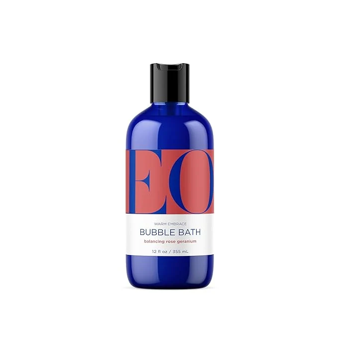 Unique Eo Bubble Bath Rose Geranium 12 Fl Oz Modern