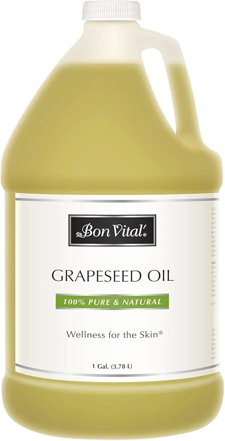 Practical Bon Vital' Grapeseed Oil Pure Skin Toner and Massage Oil Organic