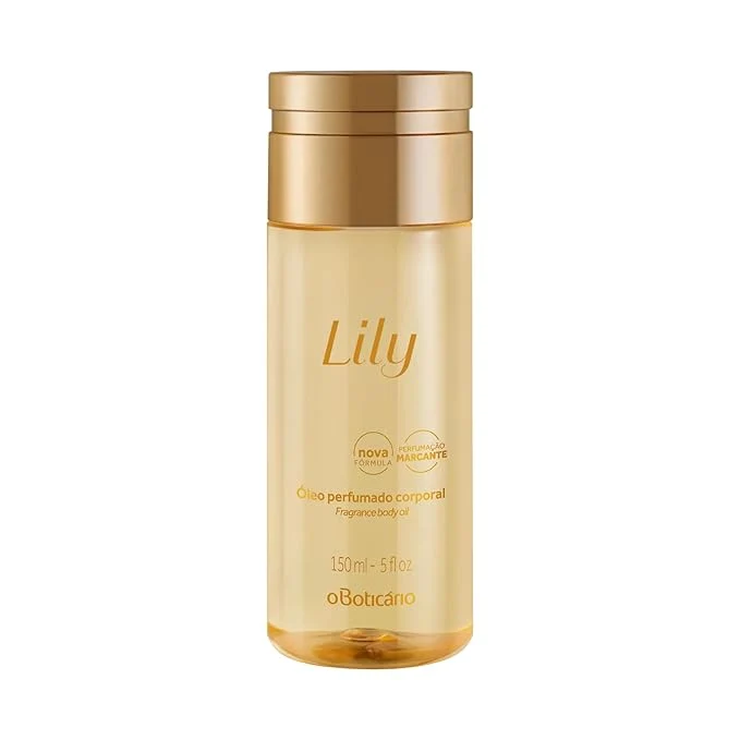 Modern Lily Scented Body Oil Lightweight and Fast Absorbing Moisturizing Body Oil Efficient