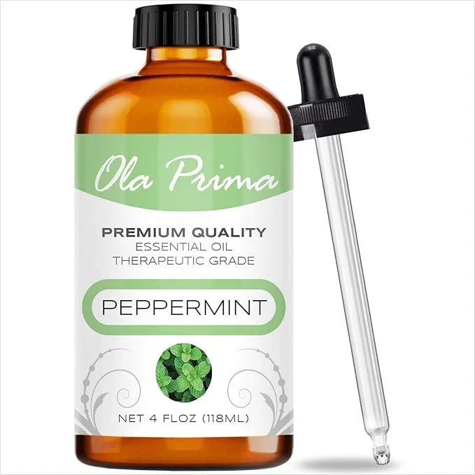 Convenient Ola Prima Peppermint Essential Oil Expertly Made