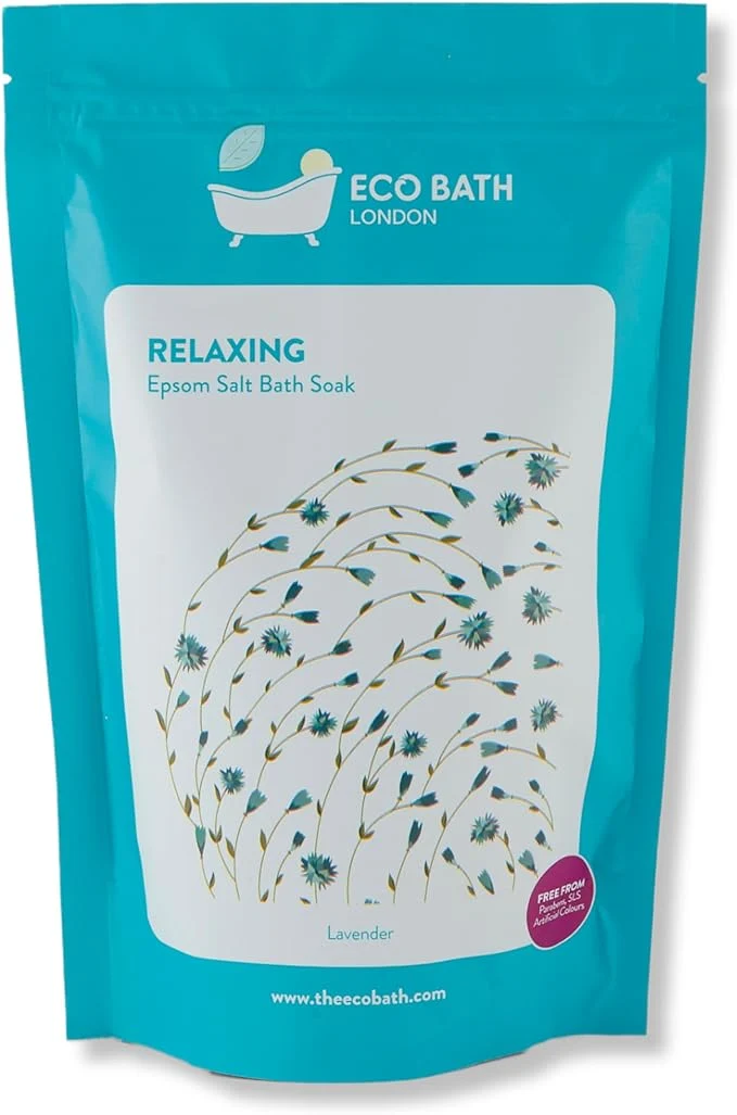 High-End Eco Bath London Relaxing Lavender Epsom Salt Bath Soak Stylish