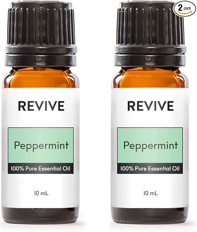 Sustainable Peppermint Essential Oil 2 Pack by Revive Essential Oils Artisan
