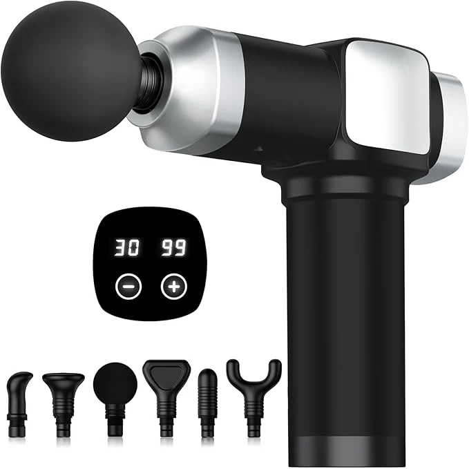 Reusable Massage Gun Deep Tissue Portable Percussion Electric Muscle Massager Exclusive