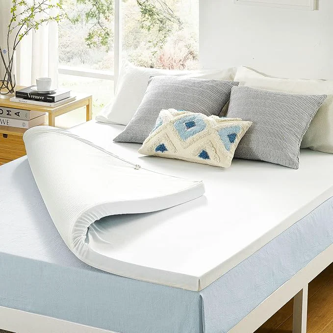 Reliable Price Mattress 3 Inch Gel Memory Foam Mattress Topper with Cover CertiPUR-US Dorm Essentials Queen Durable