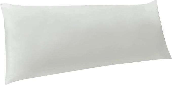 Detailed NTBAY Body Pillowcase - Brushed Microfiber 20x54 Pillowcase - Soft Wrinkle- Fade-Resistant Stain-Resistant Light Grey Body Pillow Cover with Envelope Closure - 20x54 Inches Light Grey Optimized