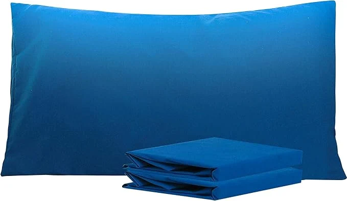 Exceptional NTBAY King Pillowcase Set - 2 Pack Brushed Microfiber 20x36 Pillowcases - Soft Wrinkle- Fade-Resistant Stain-Resistant Royal Blue Pillowcases with Envelope Closure - 20x36 Inches Royal Blue Traditional