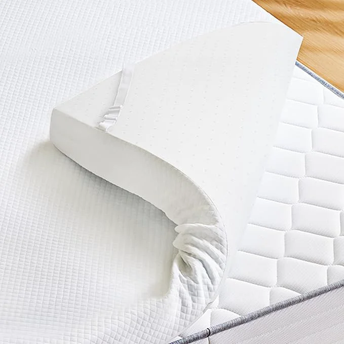 Easy-to-Use Sweetcrispy Mattress Topper Twin with Removable Soft Cover Memory Foam 4 Inch Thick Gel Infused Cooling Toppers Pad for Twin Size Bed Sleeper Sofa RV Camper CertiPUR US Secure