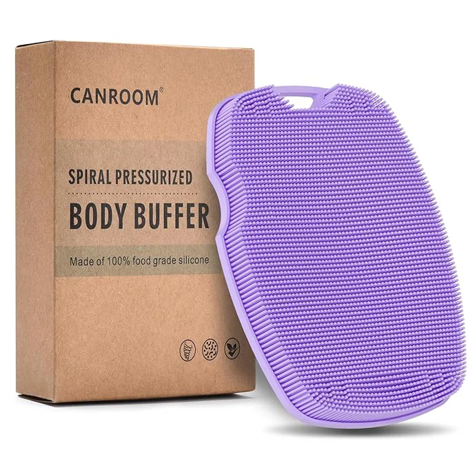 Elite Canroom Silicone Body Scrubber Organic