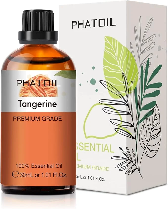 Minimalist Tangerine 1.01fl.oz Essential Oil PHATOIL Pure Aromatherapy Oils Fashionable