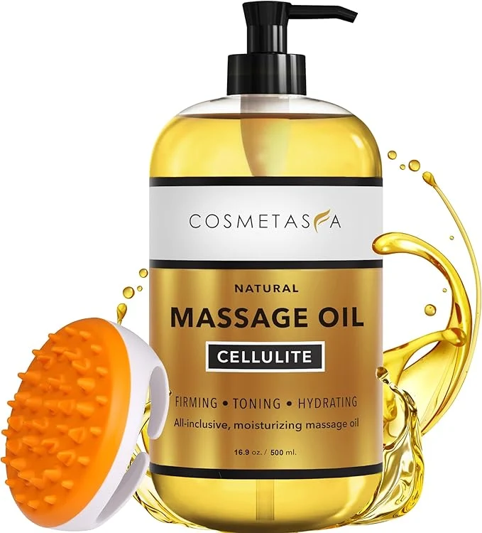 Dependable Cellulite Massage Oil with Massager Mitt Optimized