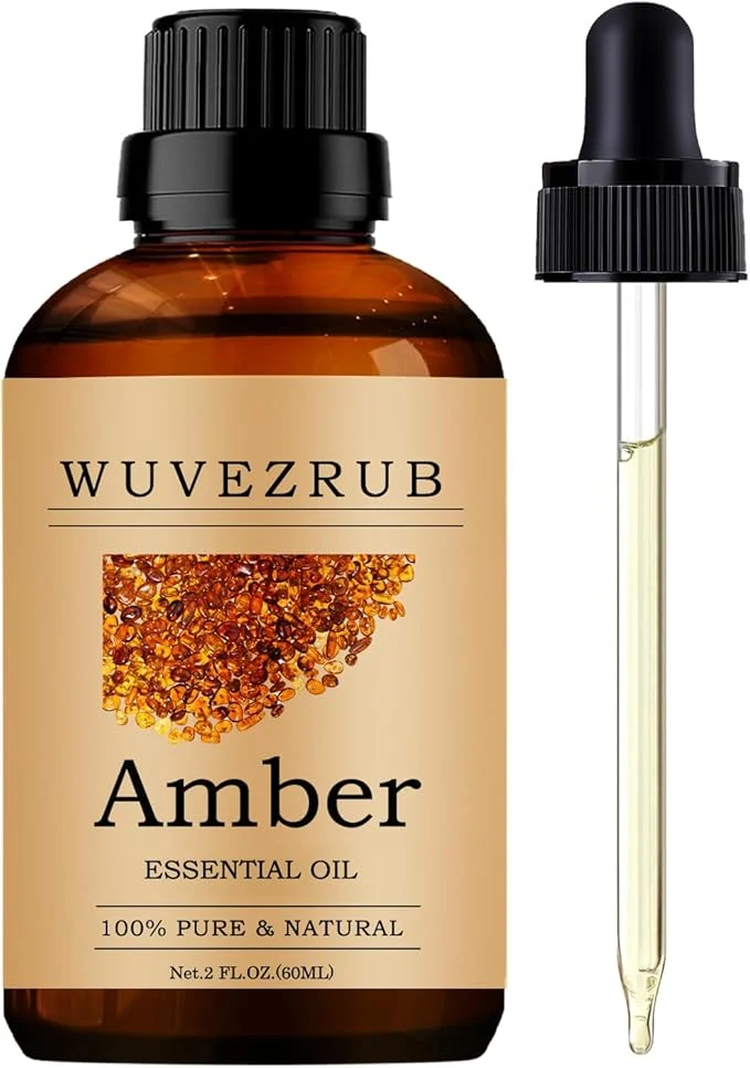 Unique Amber Essential Oils 60ML Pure and Natural Essential Oil Enhanced