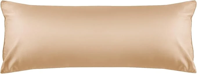 Specialty Warmstar Cotton Body Pillow Cover 1 Pack 600 Thread Count Body Pillow case 20 quot x54 quot Long Body Pillow Case Cover Soft Breathable with Envelope Closure Khaki Reusable