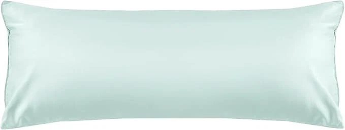 Premium Material Warmstar Cotton Body Pillow Cover 1 Pack 600 Thread Count Body Pillow case 20 quot x54 quot Long Body Pillow Case Cover Soft Breathable with Envelope Closure Lagoon Easy-to-Use
