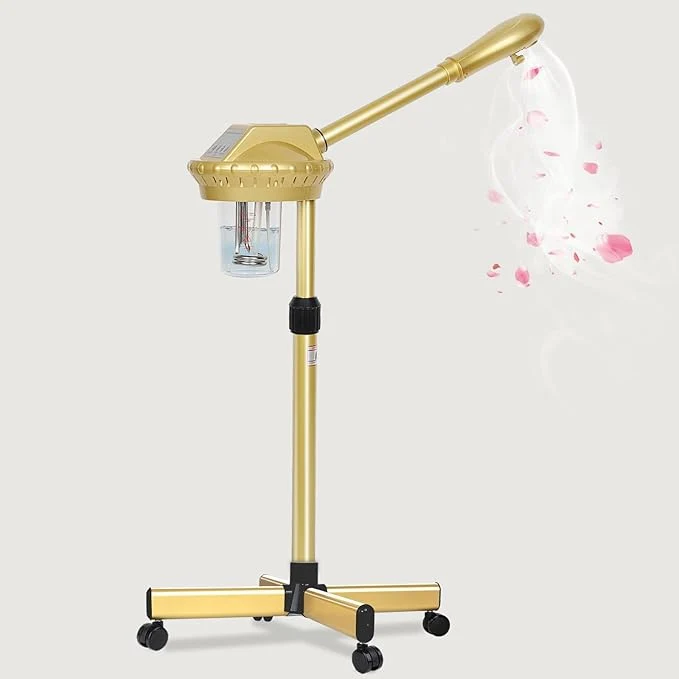 Genuine Professional Facial Steamer on Wheels Spa Face Steamer