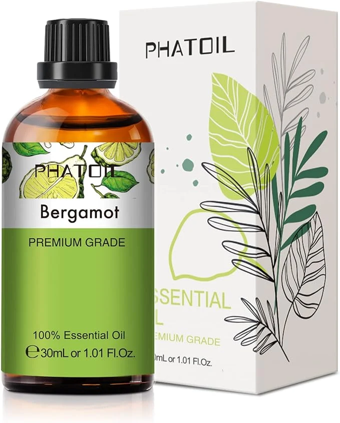 Quality Bergamot Essential Oil 1.01fl.oz 30ml PHATOIL Bergamot Oils Long Lasting Scents High-Grade