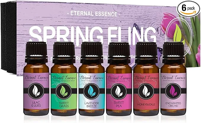 Comfortable Eternal Essence Oils Spring Fling Set of 6 Premium Fragrance Oils Stylish