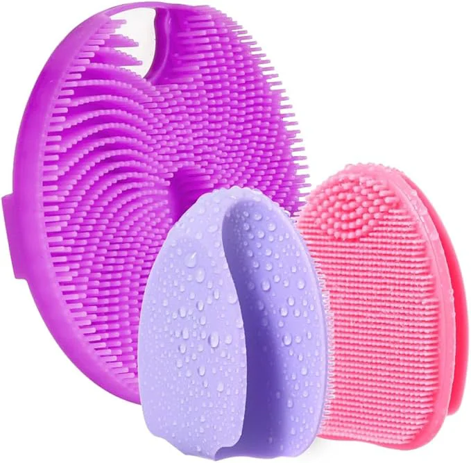 Smooth Silicone Face Scrubber with Body Scrubber Sustainable