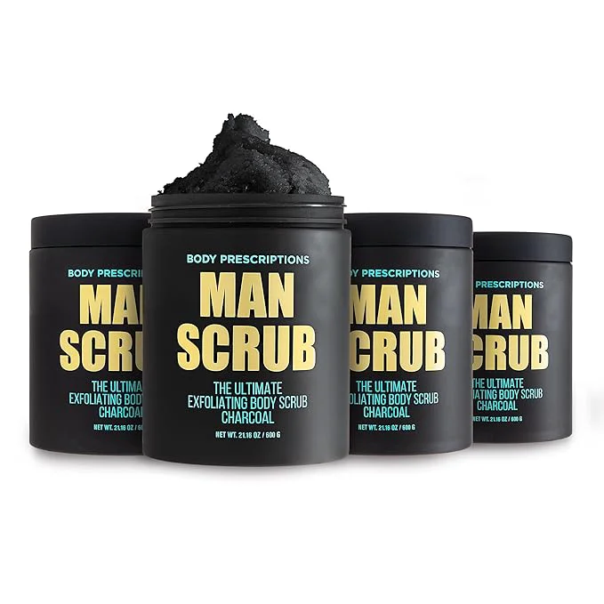 Outstanding Body Prescriptions Men s Exfoliating Body Scrub – Skin Cleansing Wash Smart
