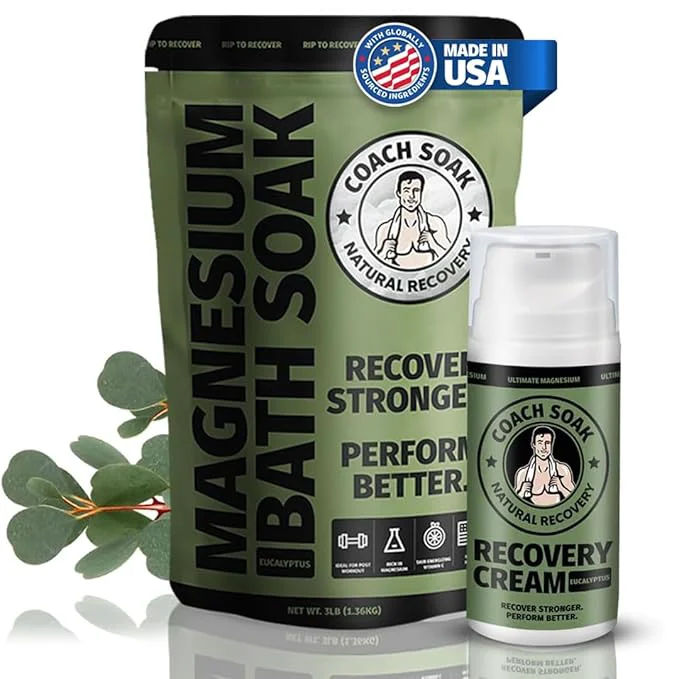 Environmentally Friendly Coach Soak Recovery Bath Soak Magnesium Cream Clean