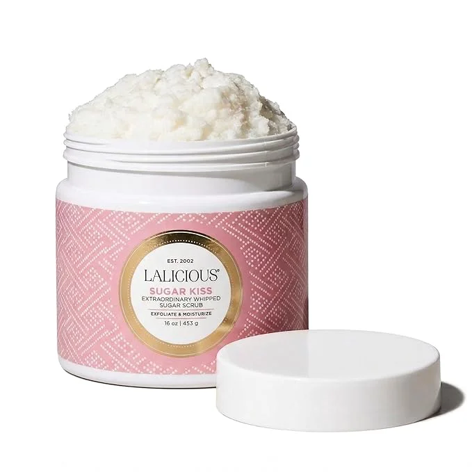 High-End LALICIOUS Sugar Kiss® Exfoliating Moisturizing Body Scrub Sugar Coconut Sustainable