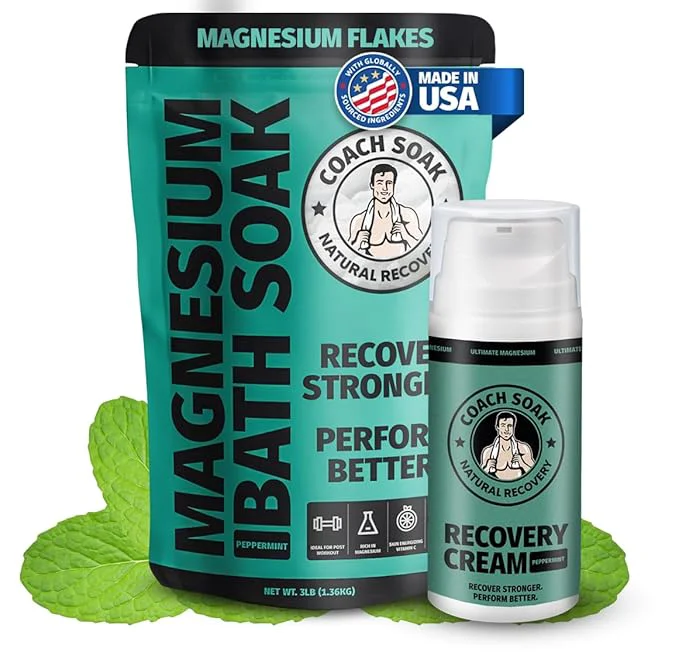 Smooth Coach Soak Recovery Bath Soak Magnesium Cream Trendy