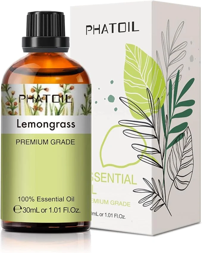 Next-Generation Lemongrass Essential Oil 1.01fl.oz 30ml PHATOIL Lemongrass Oils Long Lasting World-Class