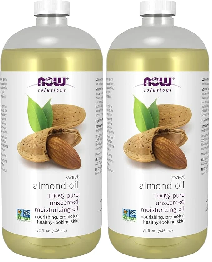 Original NOW Foods Solutions Sweet Almond Oil Pure Moisturizing Oil Promotes Outstanding