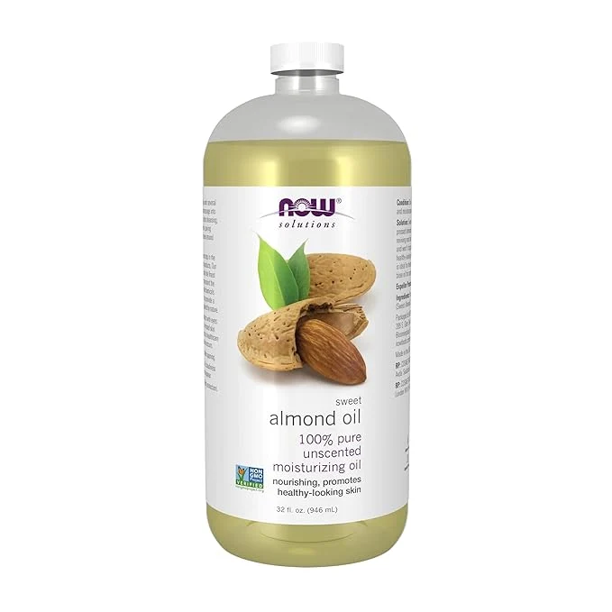 Dependable NOW Foods Solutions Sweet Almond Oil Pure Moisturizing Oil Promotes Efficient