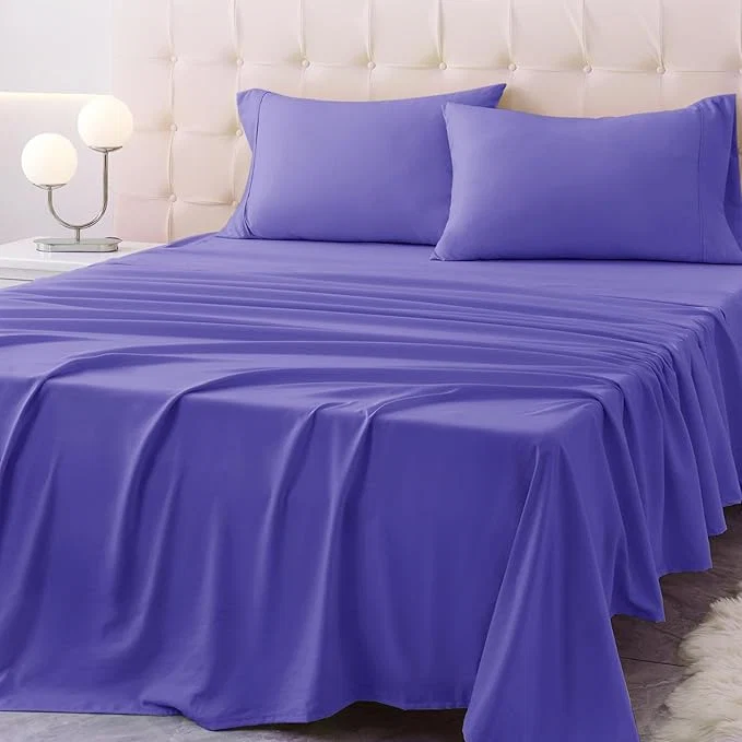 Dependable Twin XL Size Bed Sheet Set - 3 Piece Soft Microfiber Sheets with Deep Pockets Cooling Technology and Wrinkle- Pillowcase. Hotel-Quality Durable Bedding Very Peri Reusable