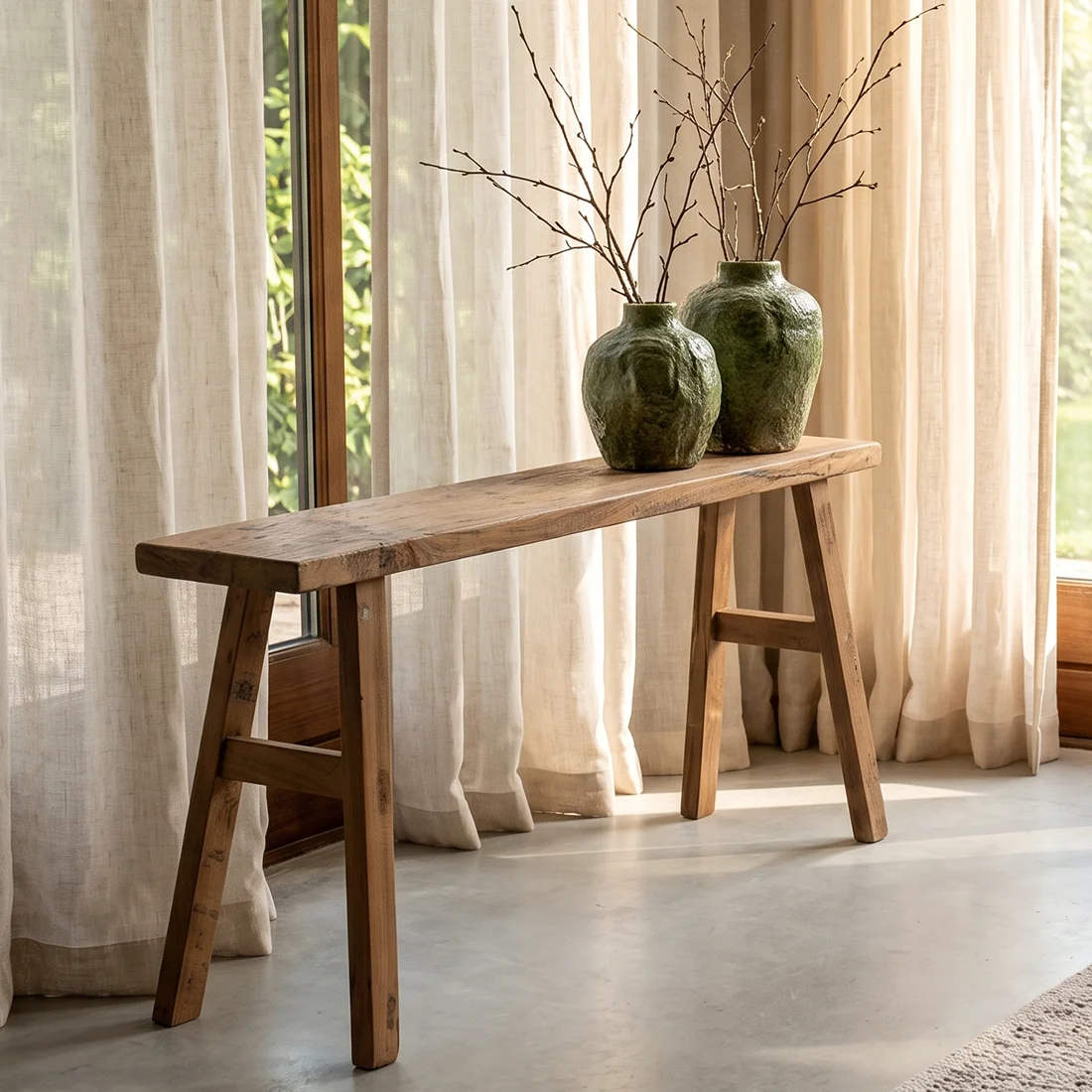 Modern Java Carpenter bankje 80 cm High-Quality