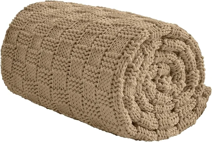 World-Class Knitted Weighted Blanket for Adult No Beads Heavy Blanket 60 x 80'' 17lbs Verified