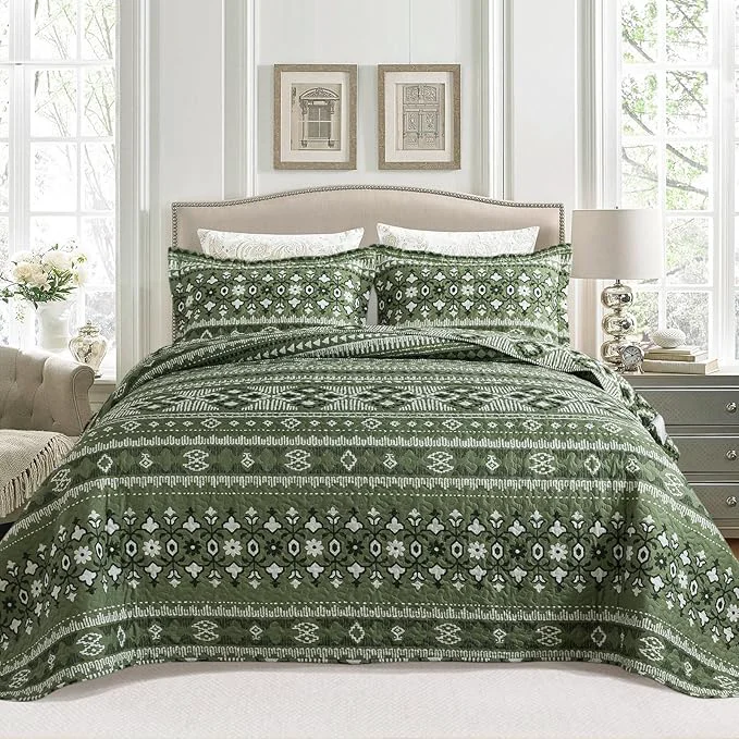 Reliable BEDIFANY Quilts King Size Reversible Lightweight Bedspread Sophisticated