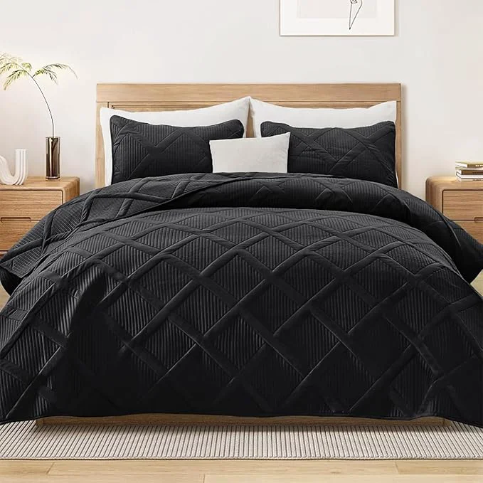 Flexible Exclusivo Mezcla Full Queen Size Quilt Set Casual
