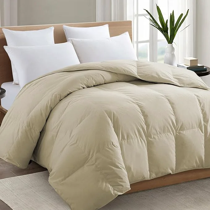 Official TEXARTIST Premium 2100 Series California King Comforter All Season Breathable Fine Crafted