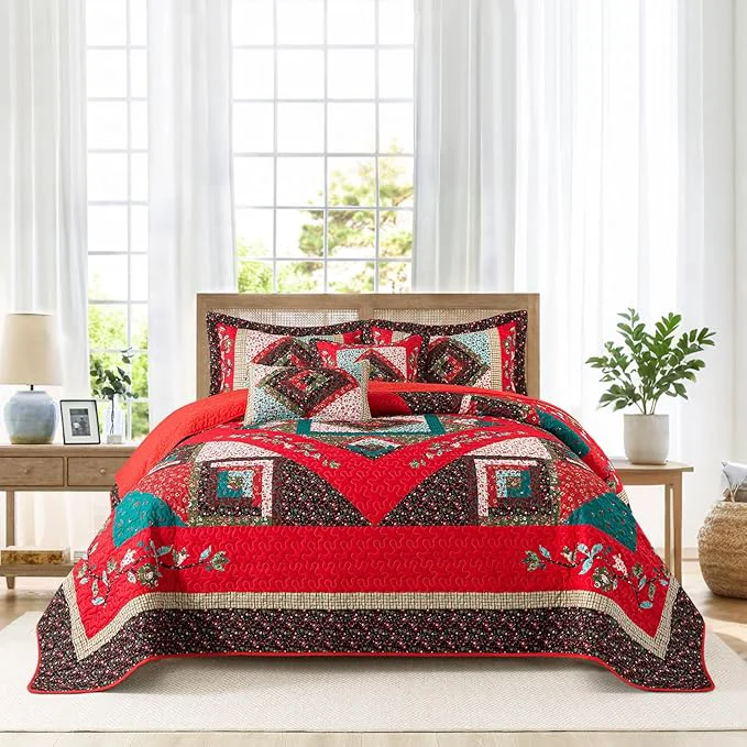 Enhanced BEDIFANY Queen Size Quilt Set Carefully Designed