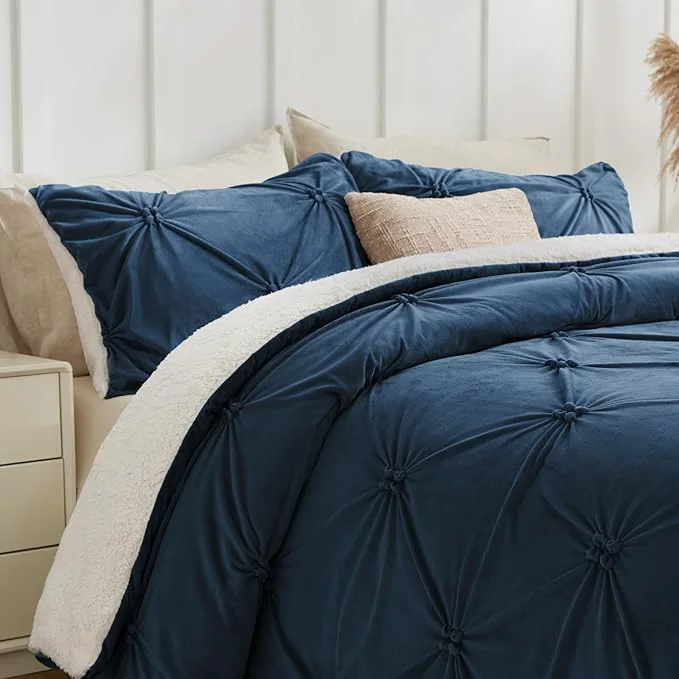 Responsible BEDELITE Pituck Fluffy Queen Comforter Set Dependable