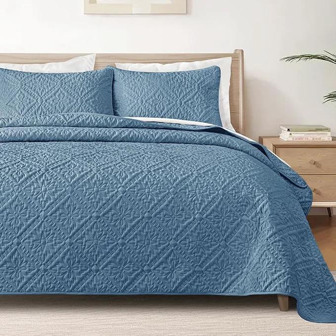 Trusted Exclusivo Mezcla Twin Quilt Bedding Set Lightweight Soft Bedspreads Coverlets Modern