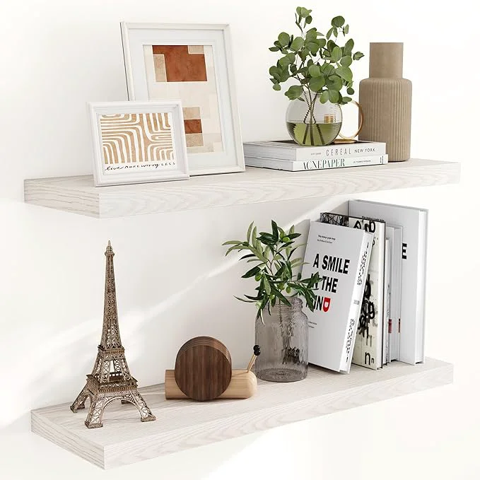 Quality Fun Memories Floating Shelves for Wall 36 x 9.3 Large Floating Shelf Wall Artisan