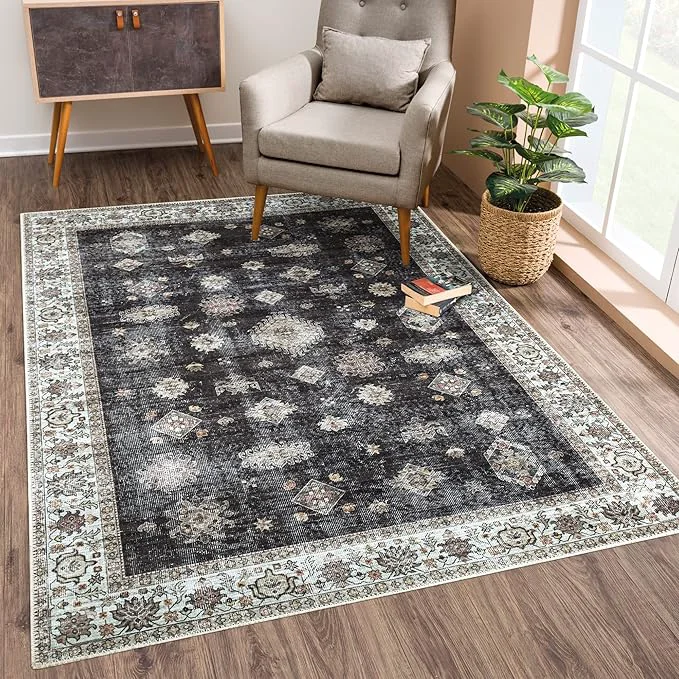 User-Friendly Bloom Rugs Washable Non-Slip 3' x 5' Rug First-Class