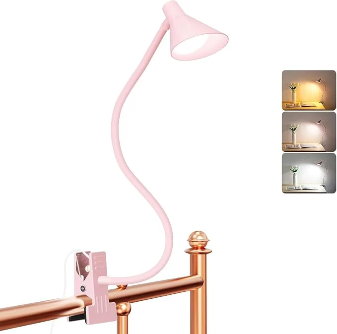 Top-Quality Clip on Light USB Reading Light Eye Care Dimmable Reading Lamp Flexible Goose Premium