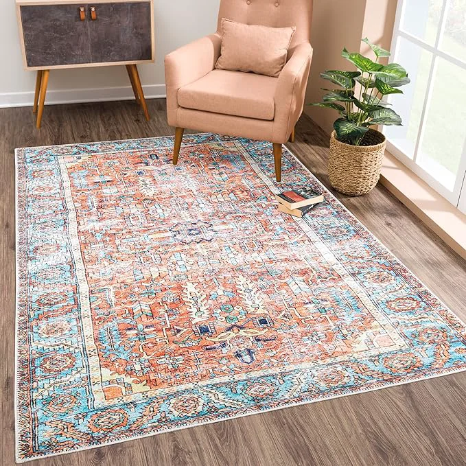 Trendy Bloom Rugs Washable Non-Slip 8' x 10' Rug Carefully Designed