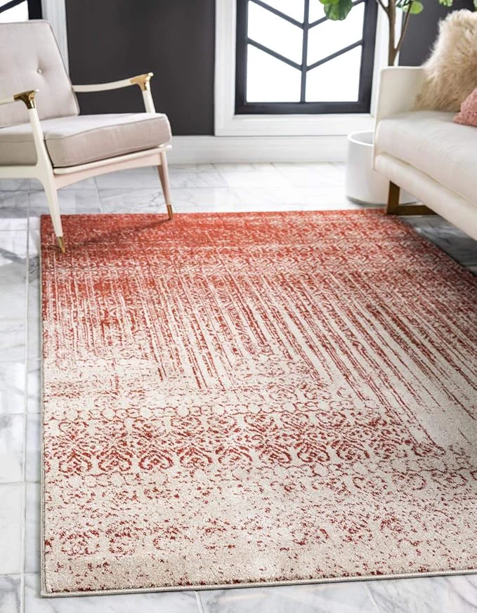 Dependable Unique Loom Del Mar Collection Area Rug Soft