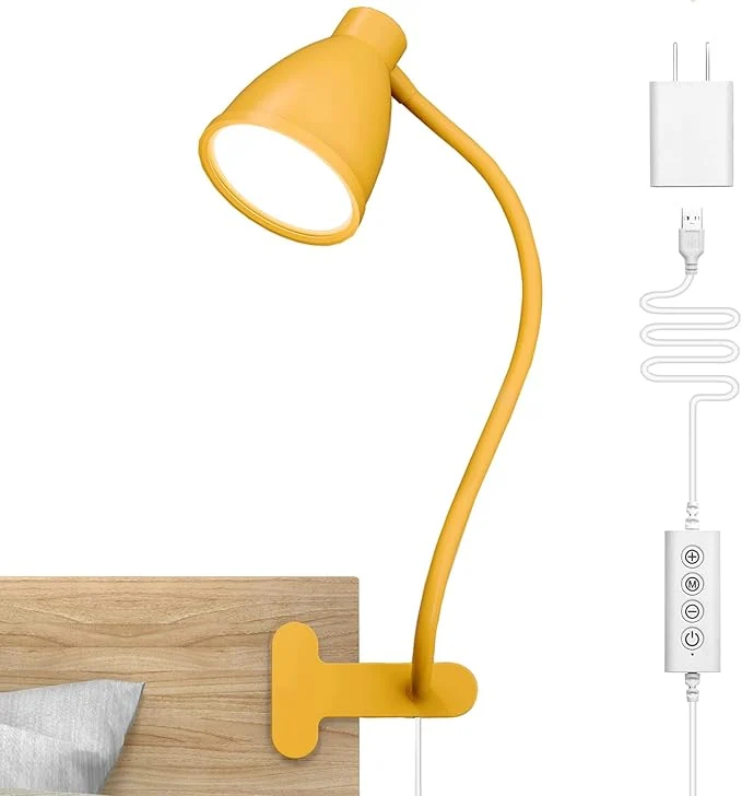 Organic BOHON Clip on Light 10W 38 LED Desk Lamp Trendy