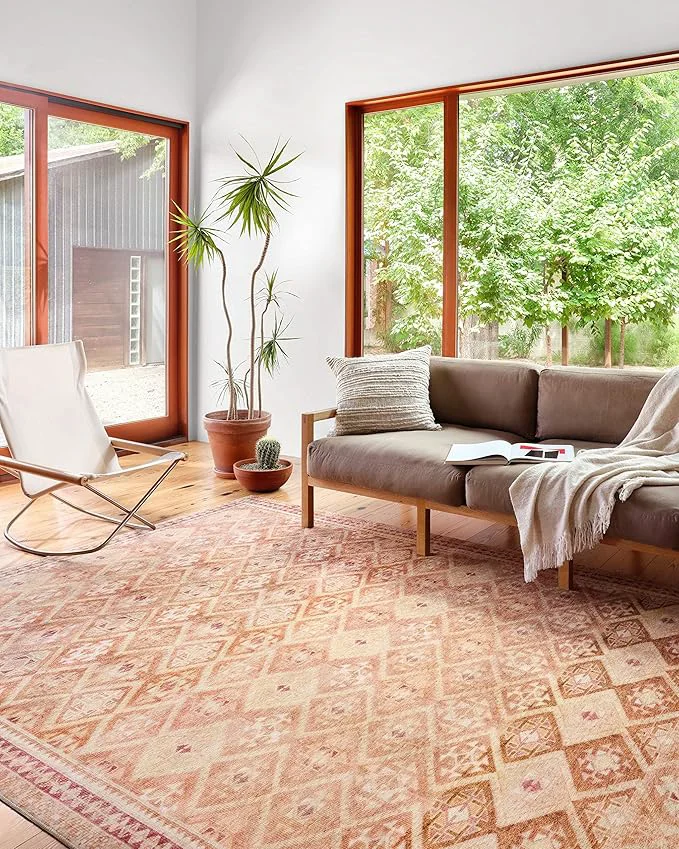 Innovative Loloi Layla Collection LAY-16 Natural Spice 2'-3 x 3'-9 .13 Thick Accent Rug Traditional