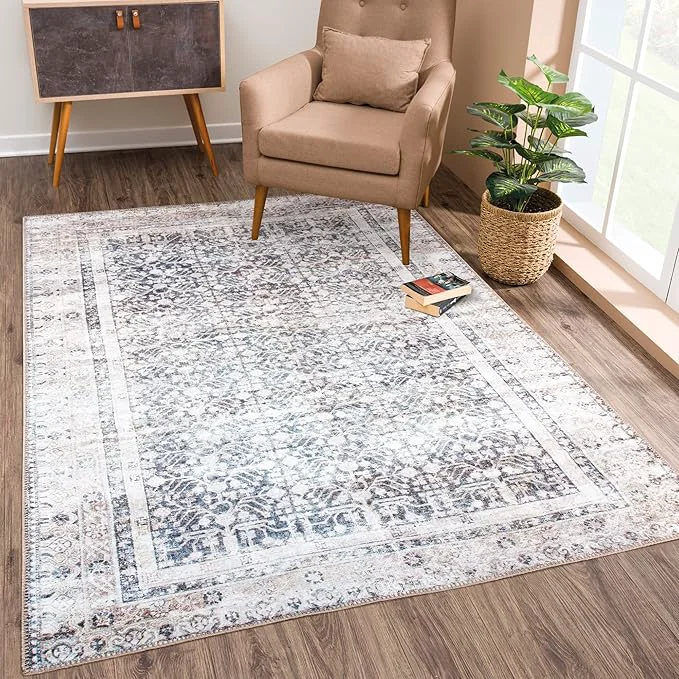 Specialty Bloom Rugs Washable Non-Slip 6' x 9' Rug Original Design