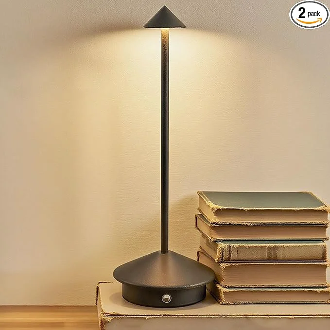 Sustainable Cordless LED Table Lamp Rechargeable 5200mAH Battery Operated Lamp High-Performance