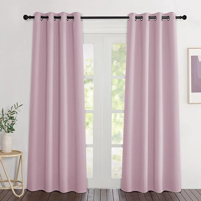 Fashionable NICETOWN 80 inch Curtains Privacy Classic